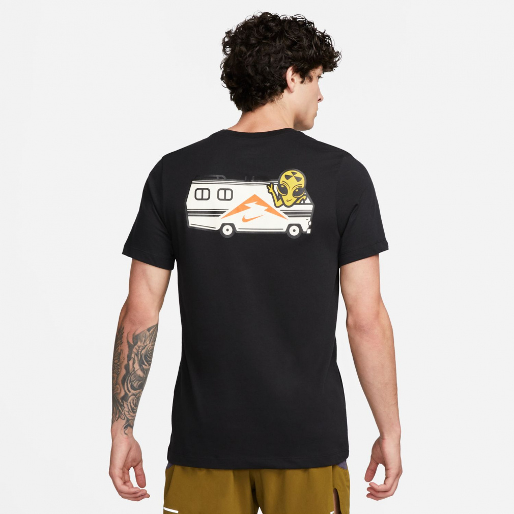 ナイキ メンズ 陸上/ランニング 半袖Tシャツ DF ﾄﾚｲﾙ S/S Tｼｬﾂ Dri-FIT