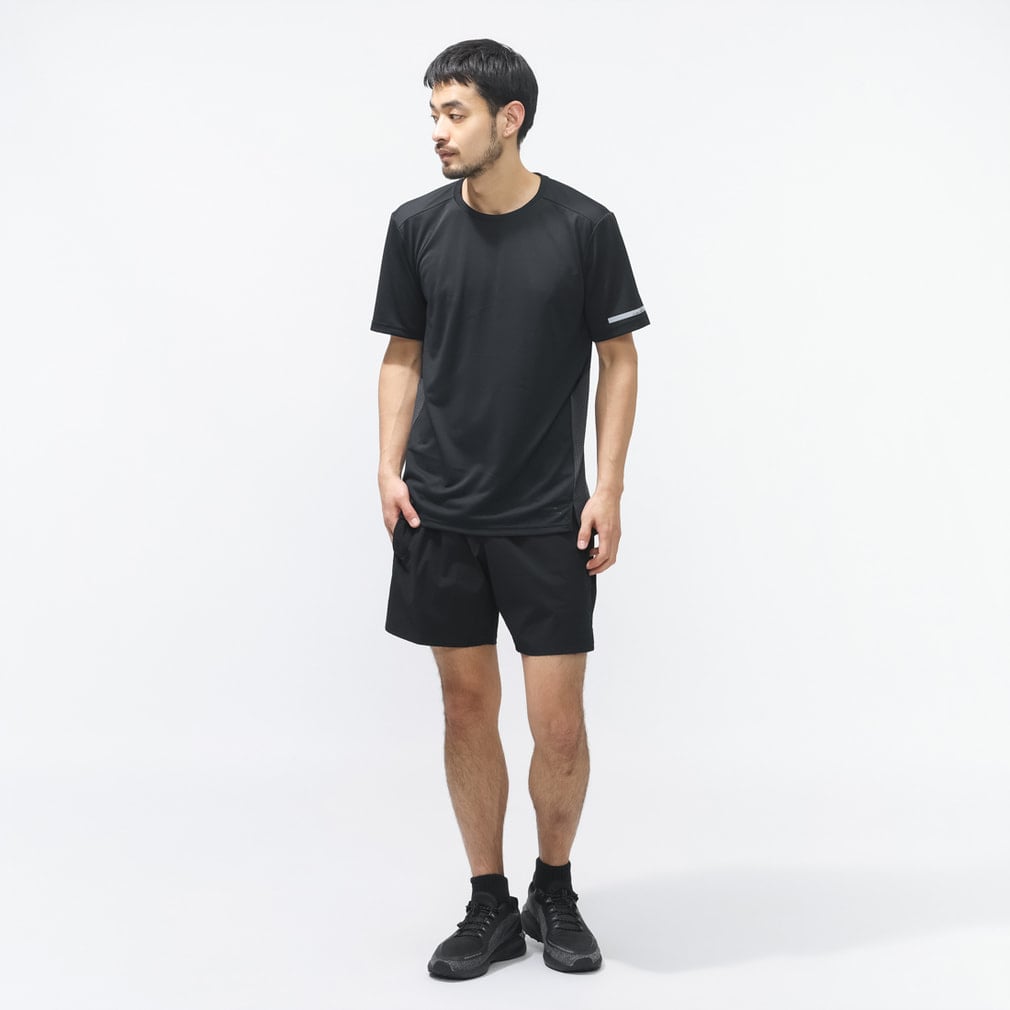 ティゴラ メンズ ランニングウェア ショートパンツ マルチポケット