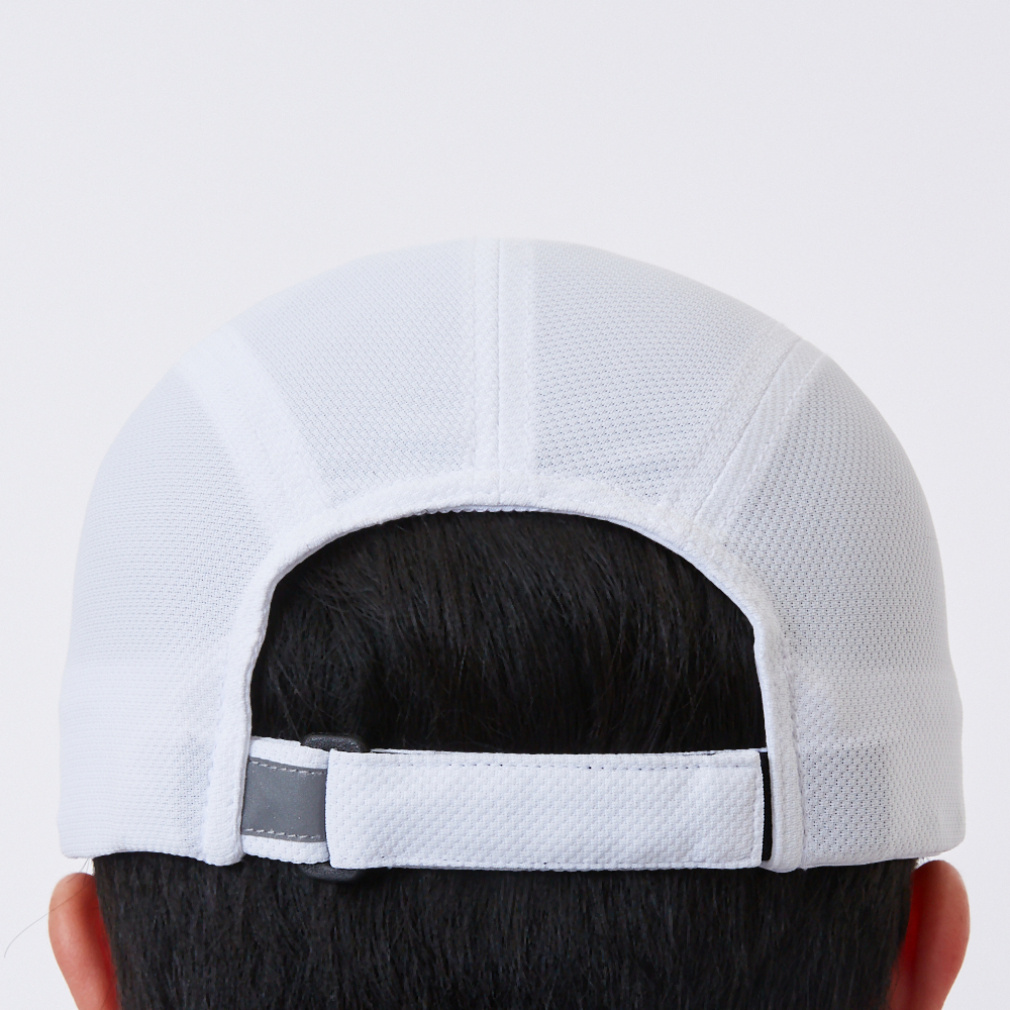 ASRV リフレクティブ トレーニング ランニング キャップ cap run　白 ニシ メンズ レディス 陸上/ランニング キャップ FLEXIBLE RUNNING CAP