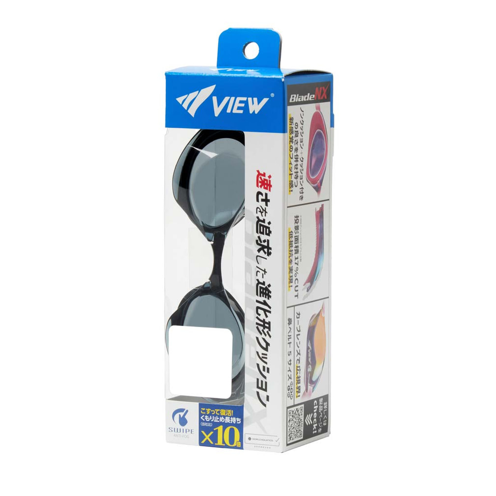 ビュー BladeNX SWIPE ANTI-FOG搭載 V250SA 水泳 ゴーグル VIEW｜Alpen