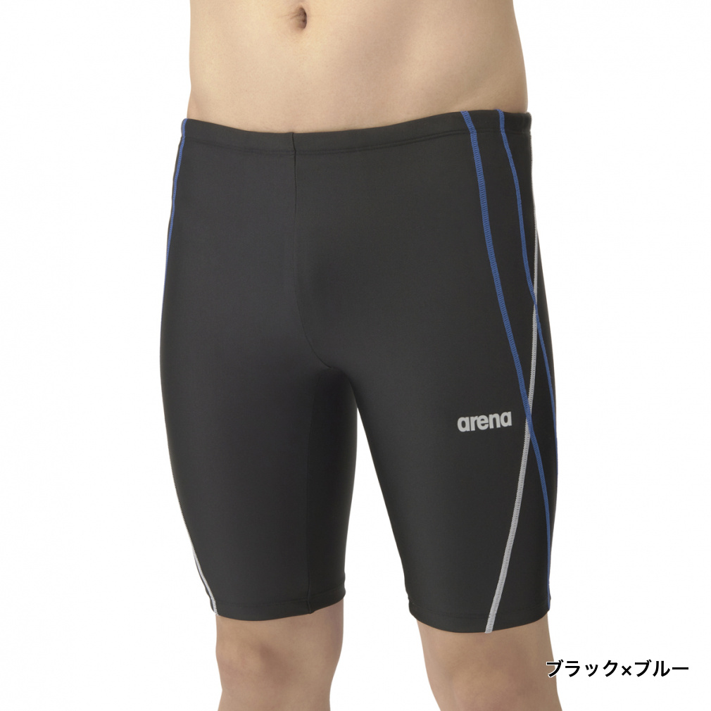 アリーナ メンズ 水泳 フィットネス水着 フィットネススパッツ ハーフ