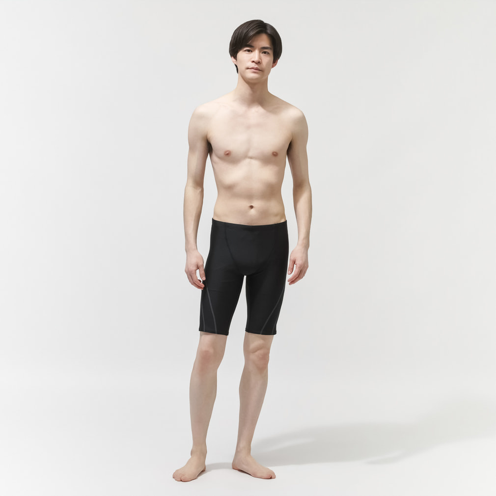 ティゴラ メンズ 水泳 フィットネス水着 メンズ ロングスパッツ水着 TR