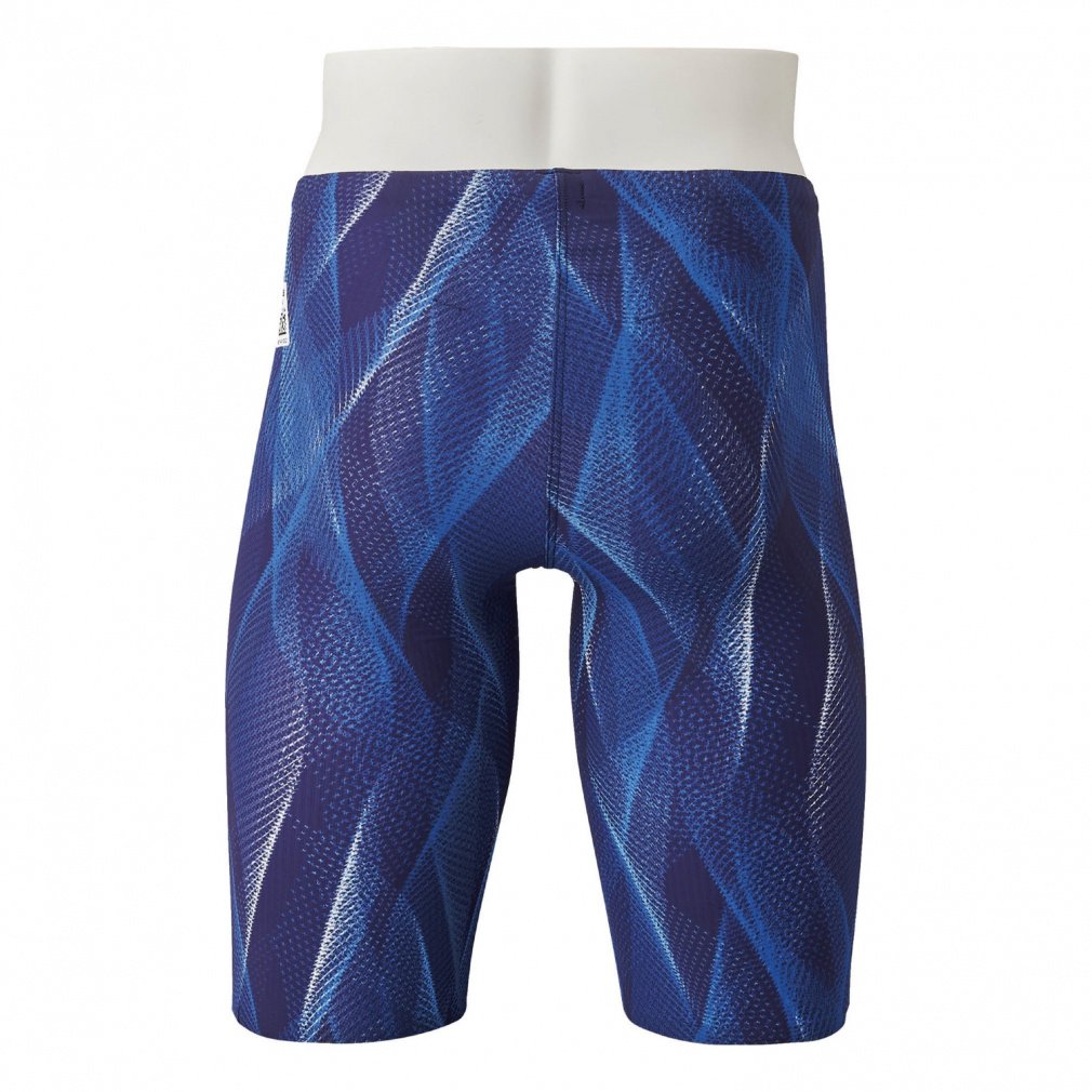 みかんbell　アルティメットアクアフォースX GX SONIC V MIZUNO Swimsuit Men GX SONIC IV 4 ST FINA N2MB9001 Blue Size