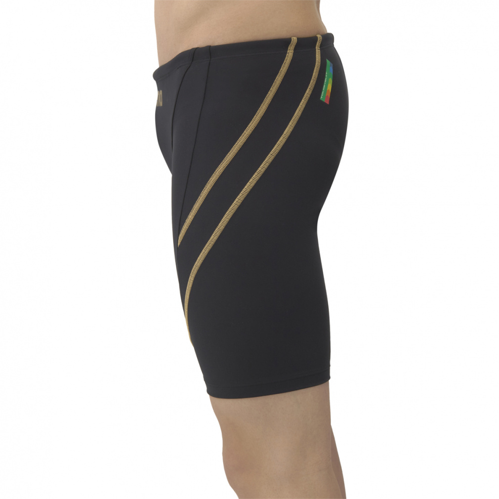 アリーナ メンズ 水泳 競泳水着 トレーニングスパッツ ハーフレッグ