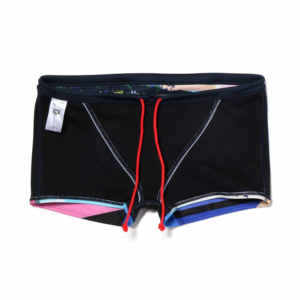 アリーナ メンズ 水泳 競泳水着 トレーニングスパッツ ショート