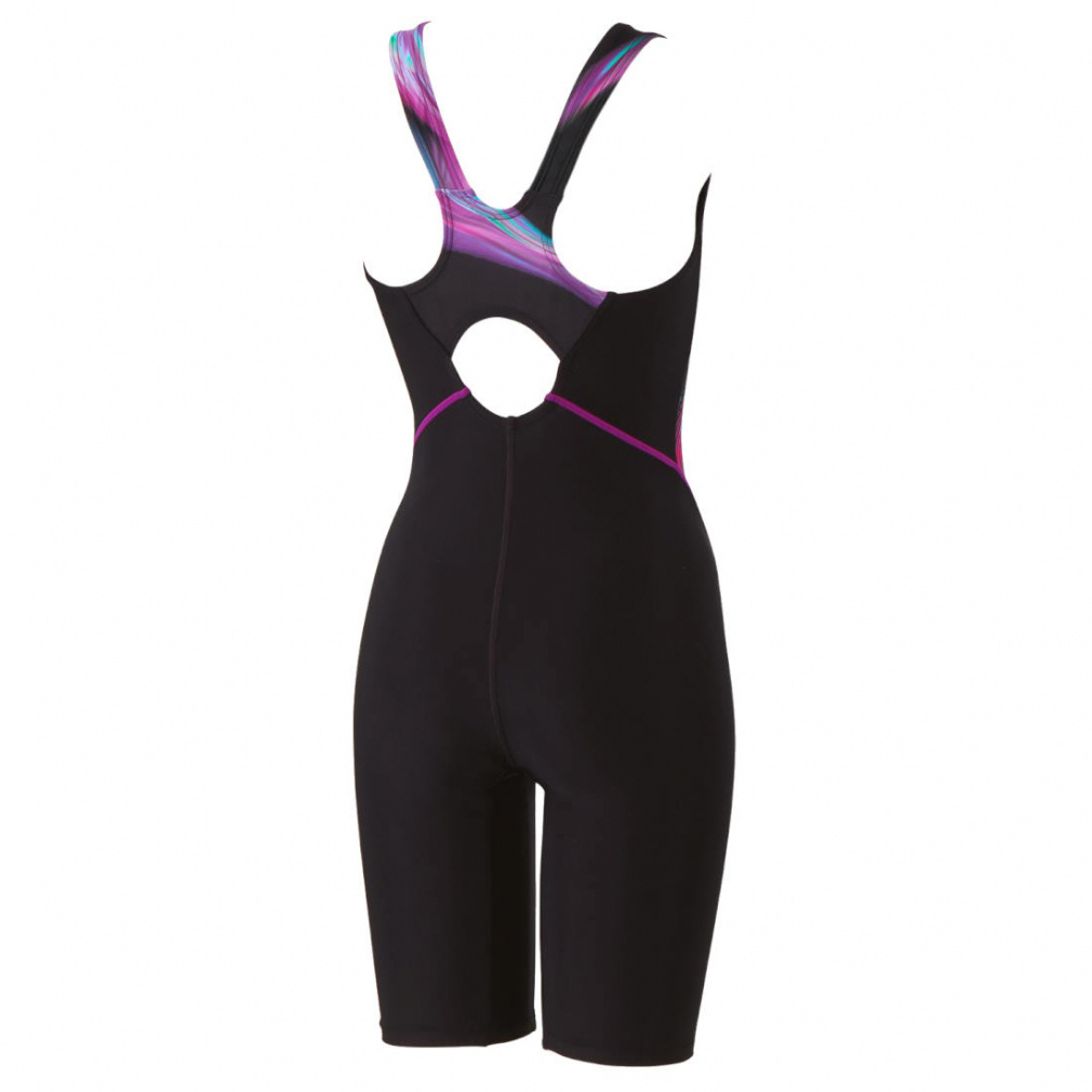 スピード レディス 水泳 フィットネス水着 Obsidian Loosen Kneeskin