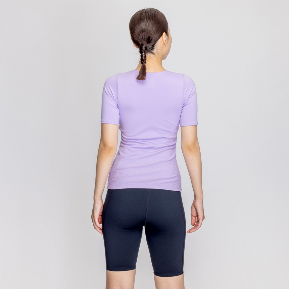 ナイキ レディス 水泳 フィットネス水着 SP25 ジップ付き半袖