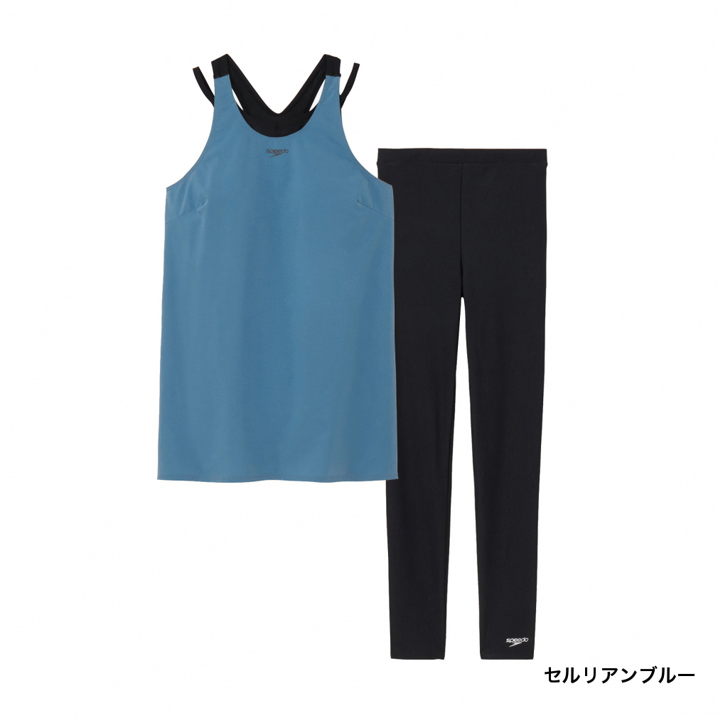 スピード レディス 水泳 フィットネス水着 Airpa Long エアパロング