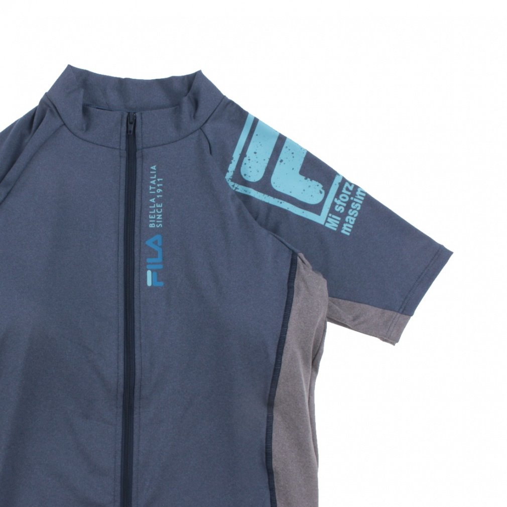 角ロゴ袖付ZIPセパレート 大きいサイズ｜Alpen Online