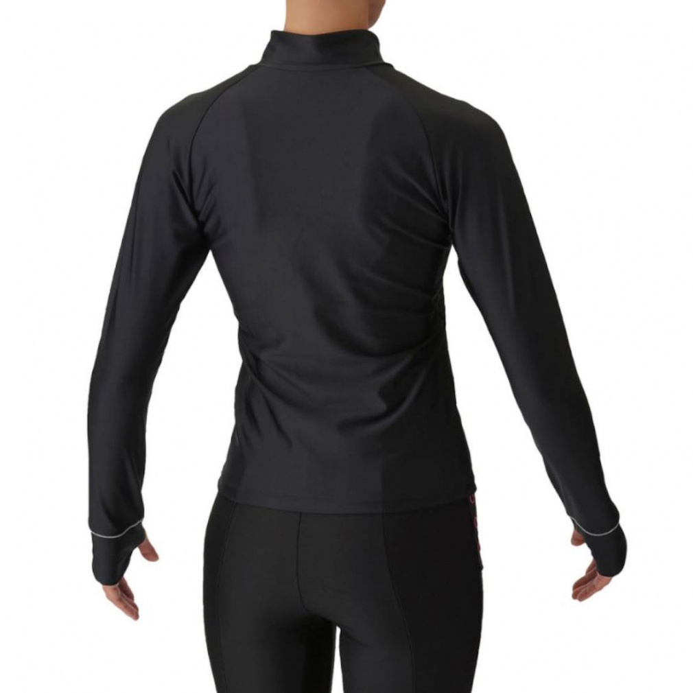 アリーナ レディス 水泳 フィットネス水着 ラッシュガード(ファスナー