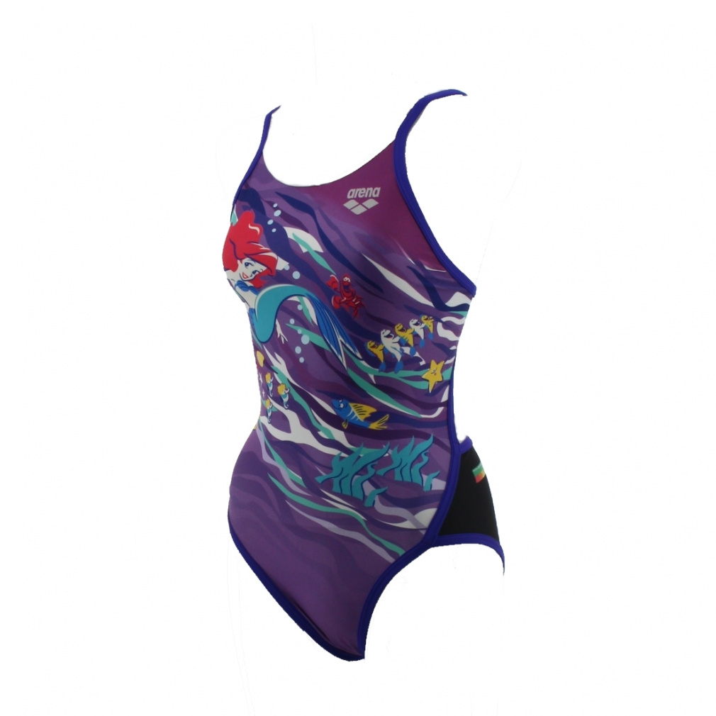 テントウ★アリエル アリーナ(ARENA) 女性用 練習用水着 ディズニー タフスーツ