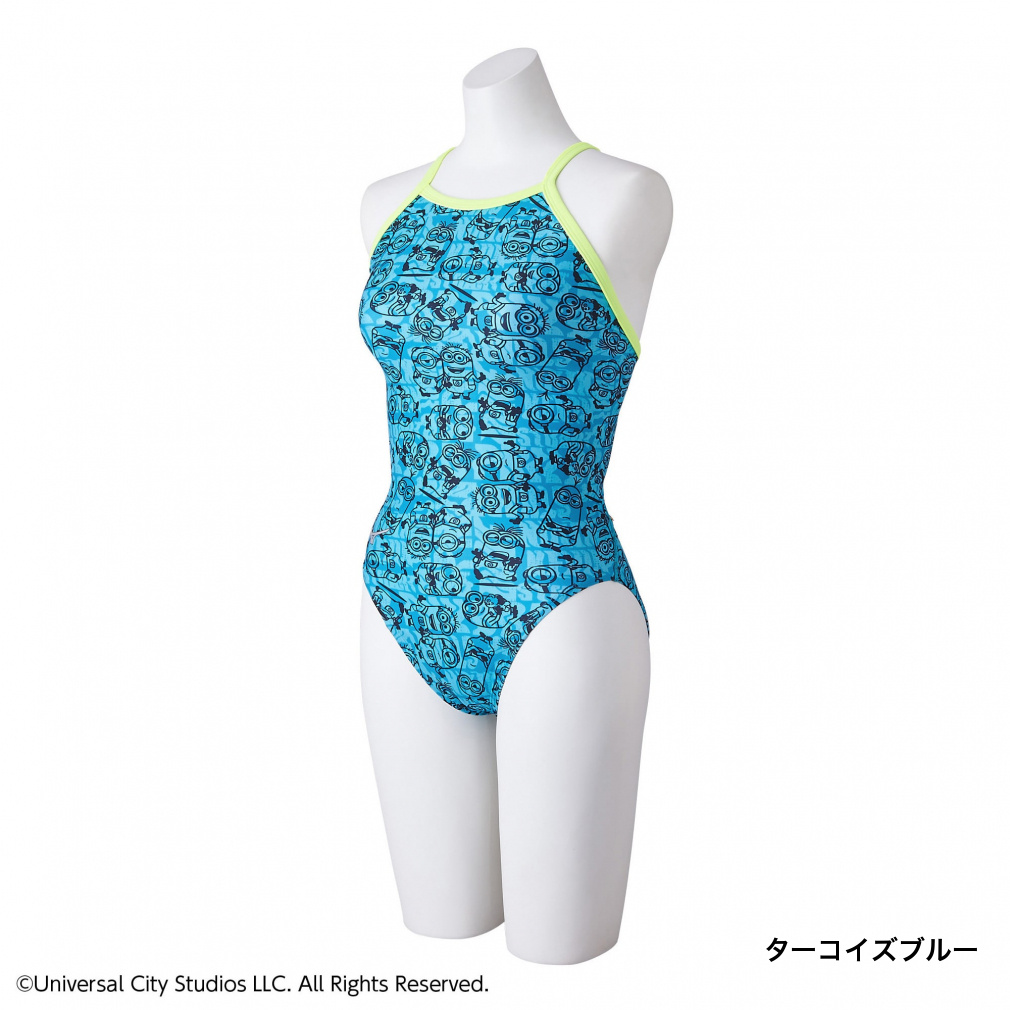 ミズノ ジュニア(キッズ・子供) 水泳 競泳水着 競泳練習用【ミニオン