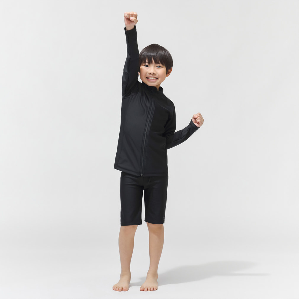 ティゴラ ジュニア キッズ 子供 水泳 競泳水着 ジュニア 長袖