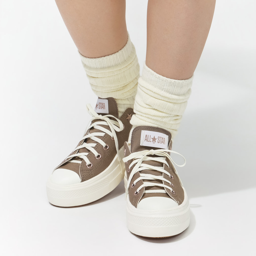 コンバース ALL STAR LIGHT PLTS II PG OX 31314910 レディース 厚底
