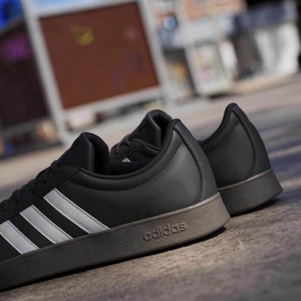 アディダス VL コート ベース ID3712 スニーカー ： ブラック adidas