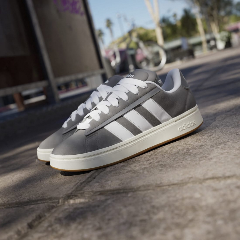 アディダス グランドコート アルファ JR0542 メンズ スニーカー