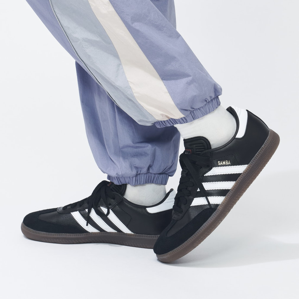アディダス サンバ IH6000 スニーカー ： ブラック×ホワイト adidas