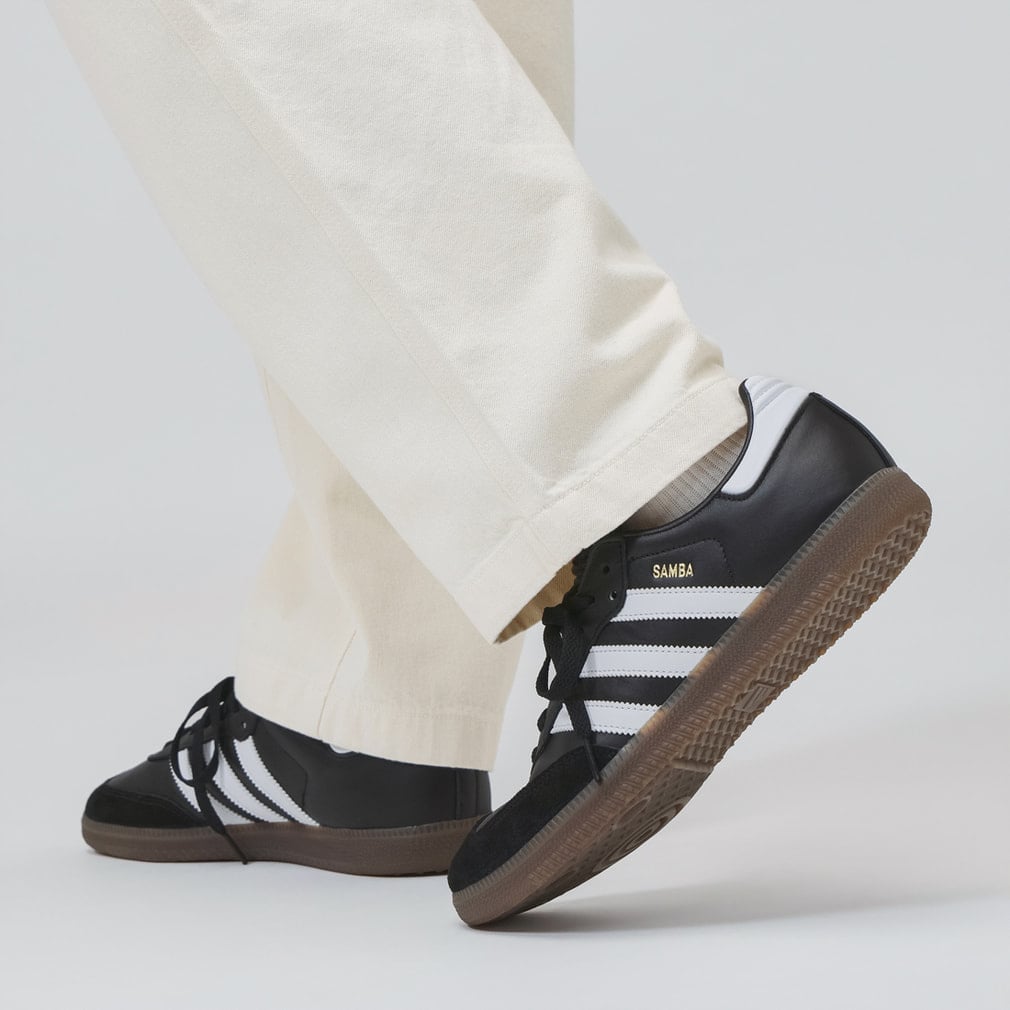 アディダス サンバ IH6000 スニーカー ： ブラック×ホワイト adidas