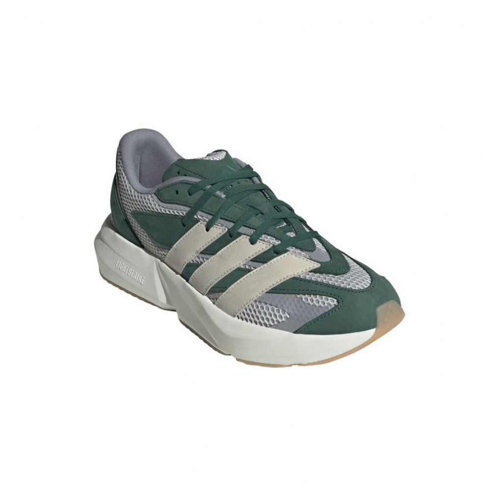 ライトグリーン スポーツシューズ アディダス ライトブレイズ JR2616 メンズ スニーカー ： グレー