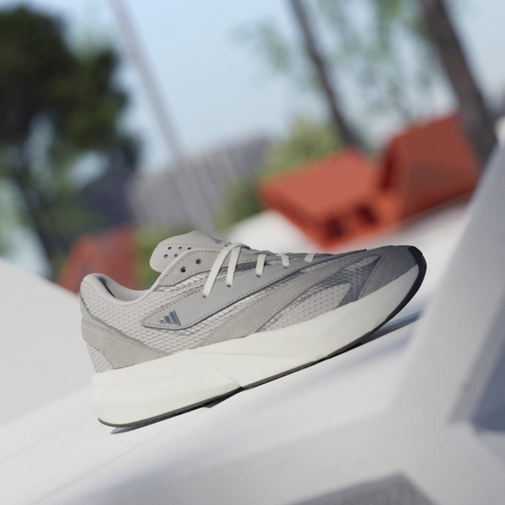 アディダス ライトストライド IH8606 レディース スニーカー ： グレー