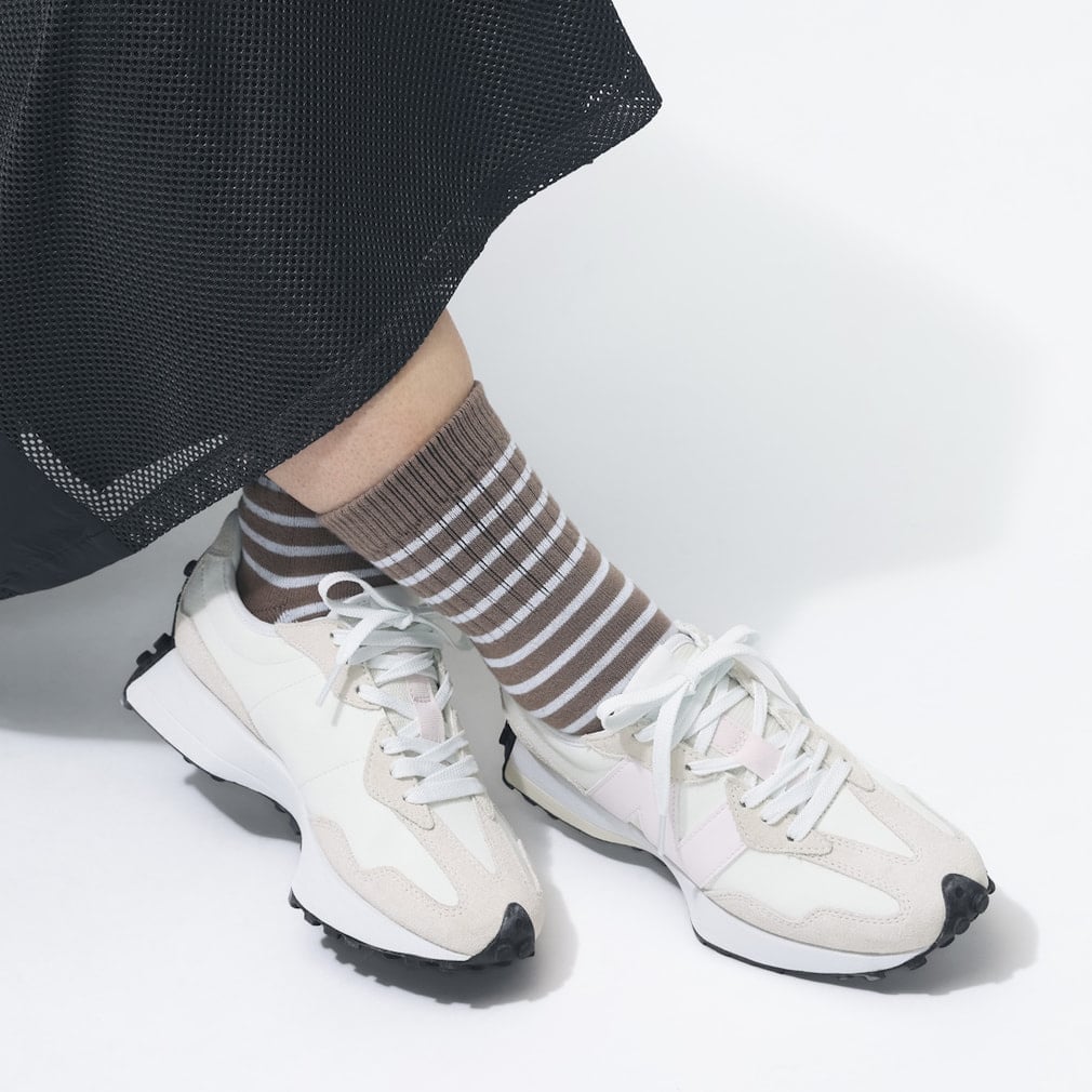 ニューバランス W327 1UO B レディース スニーカー ： クリーム