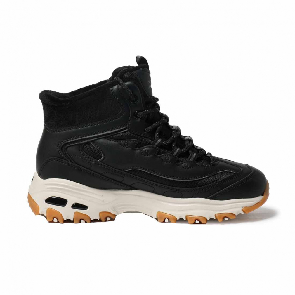 スケッチャーズ D LITES BOOT 169076 BKW レディース ウィンター
