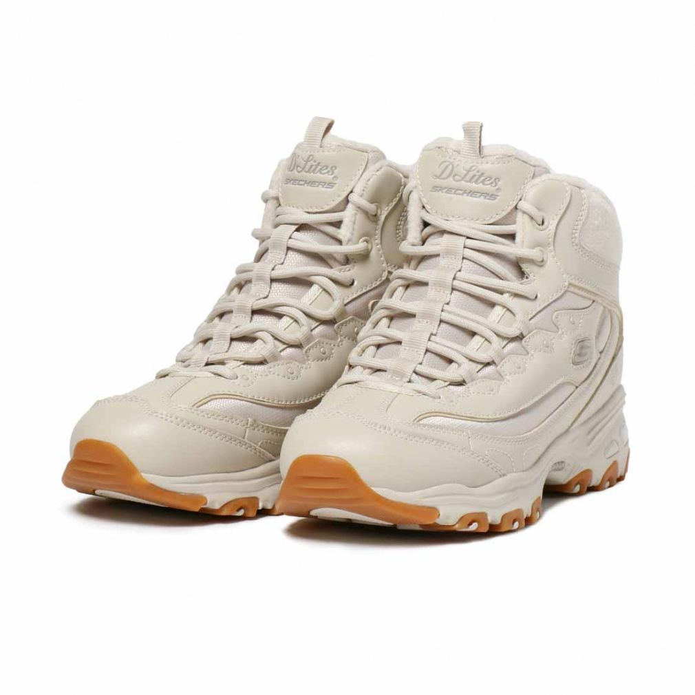 スケッチャーズ D LITES BOOT 169076 NAT レディース ウィンター