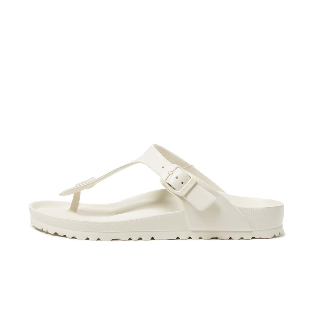 いくちゃんBIRKENSTOCK Gizeh ホワイト サンダル 36 ビルケンシュトック Gizeh / ギゼ EVA Eggshell 1031278 メンズ