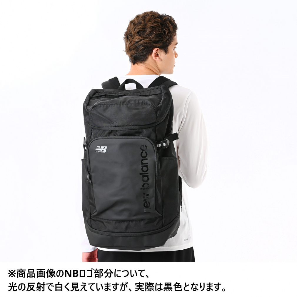 ニューバランス トップローディングバックパック 40L LAB55615 BK ディ