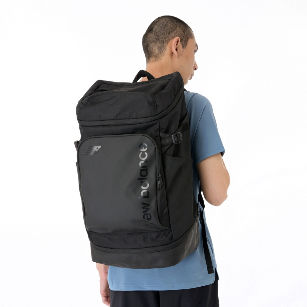 ニューバランス トップローディングバックパック40L AC7580W BK 