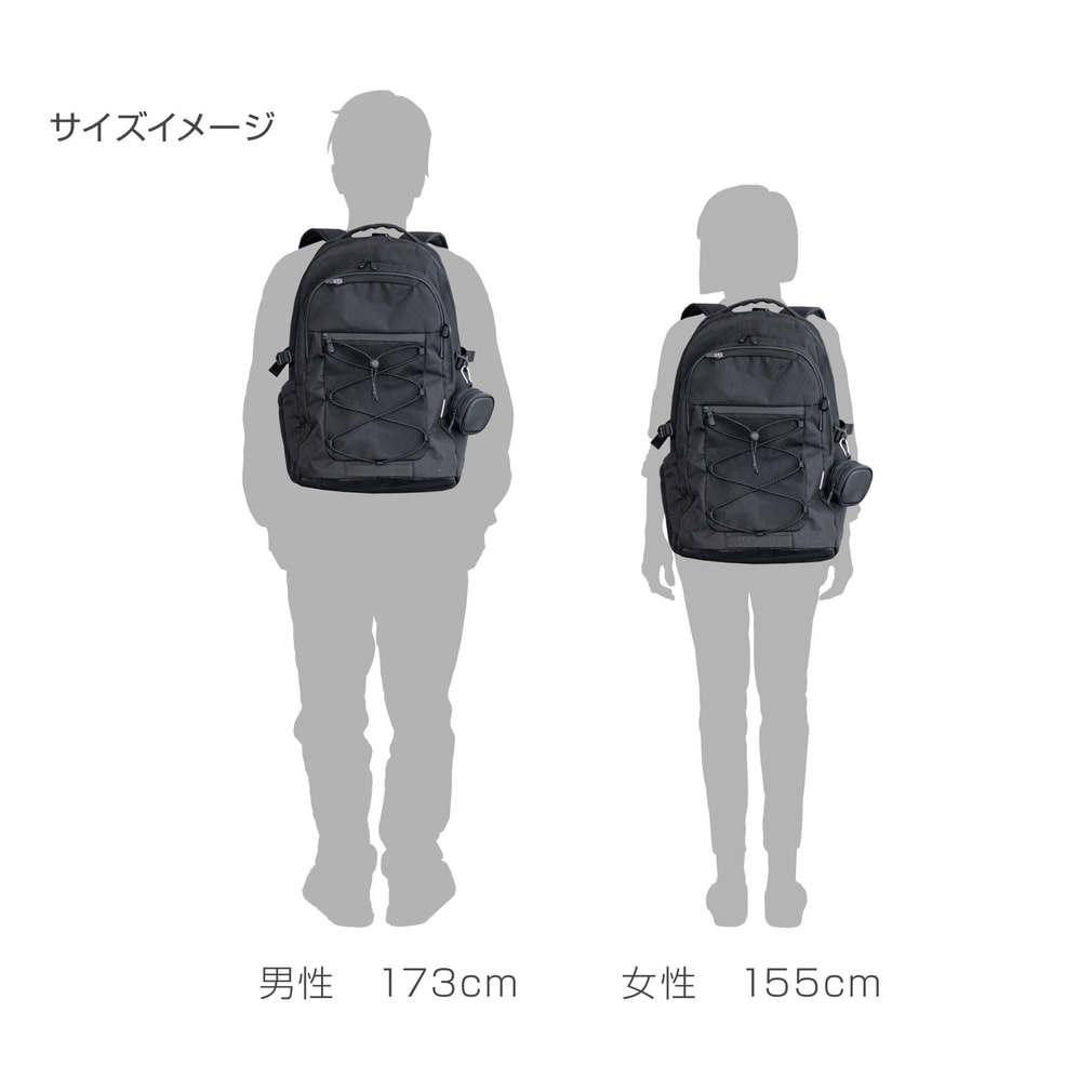ティゴラ 3層多ポケット34Lリュックサック 4241030806 バックパック