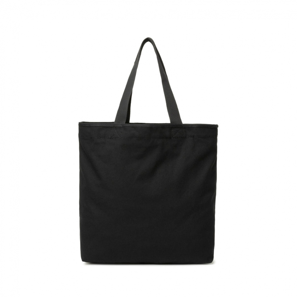 トートバッグ BLACK AND CANVAS TOTE BAG LABEL NOIR キャンバストートバッグ MM|GENTIL BANDIT 公式