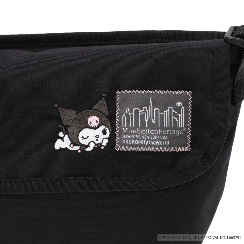 マンハッタンポーテージ NYLON MESSENGER BAG XXS BP W/DIV MGNT 500D
