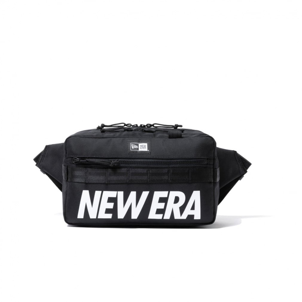 ニューエラ SQUARE WAIST BAG NELOGO BLK WHI 251 14521303 BLK