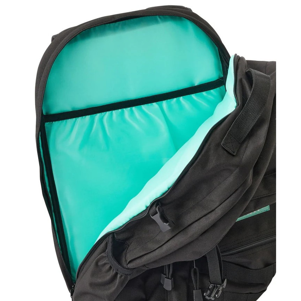 ACTIVE DOUBLE POCKET MOLLE BACKPACK BLACK 3224053008 レディース
