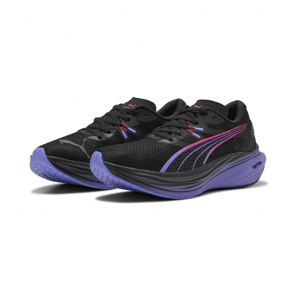 PUMA ディヴィエイトニトロ3 28cm PUMA ディヴィエイト ニトロ 3 ファイアーグロー (MENS) SUN