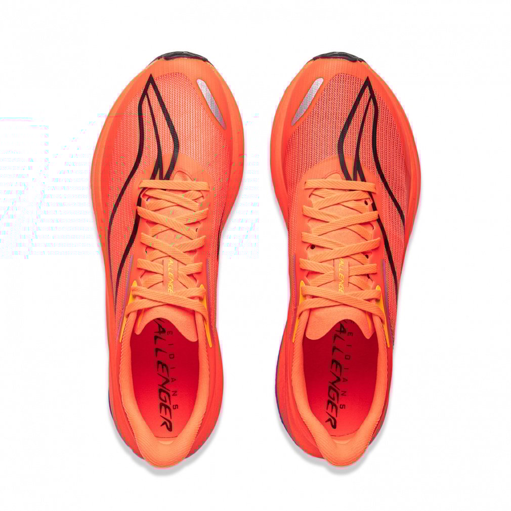 【中古美品】LI-NIN FEIDIAN 5 CHALLENGER Li-Ning Men's FEIDIAN 5 CHALLENGER Racing Running Shoes SUPER BOOM