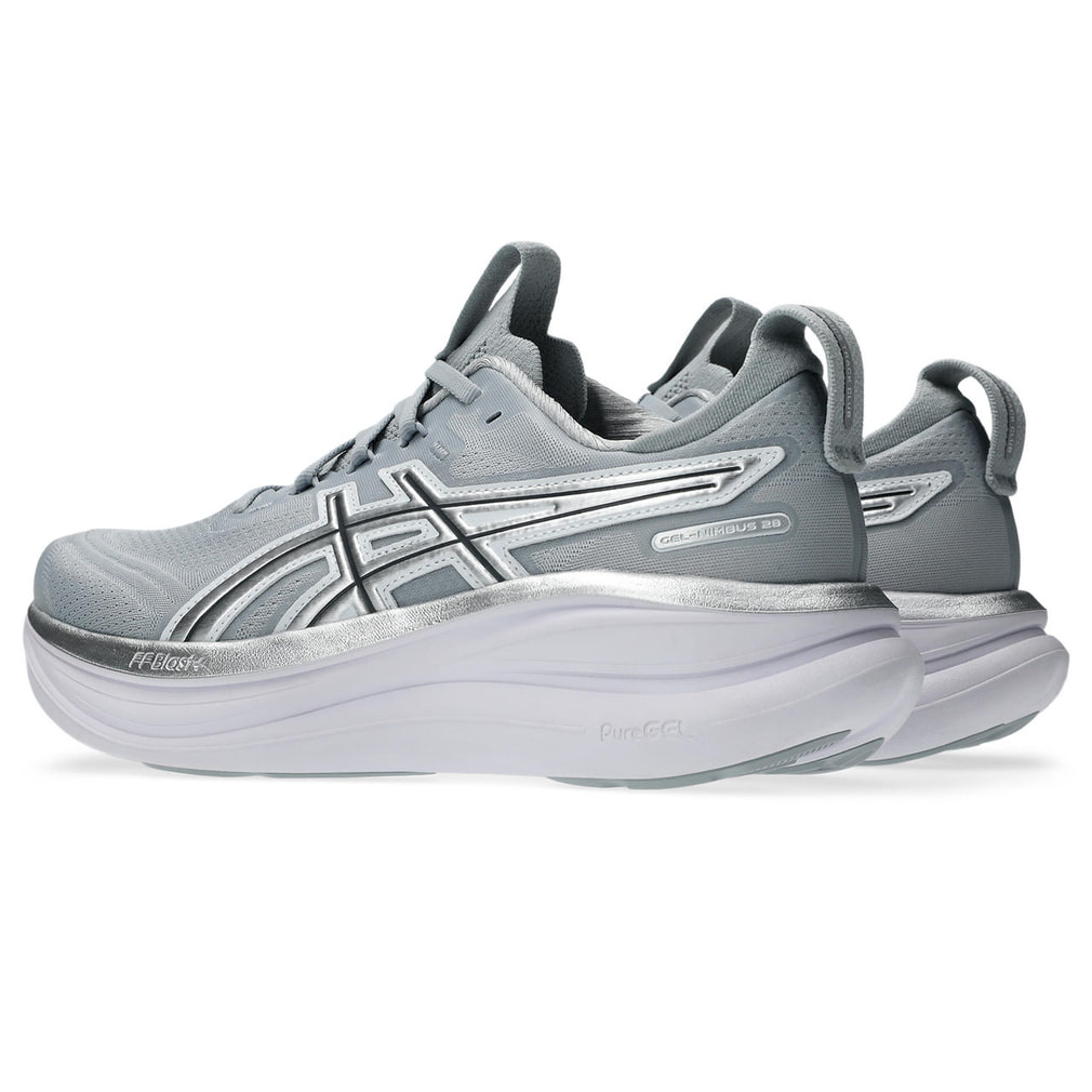 アシックス　ゲルニンバス　28 フェザーグレー　クリーム　26.5 2E アシックス GEL-NIMBUS 28 ATC ゲルニンバス28ATC 1011C222 メンズ