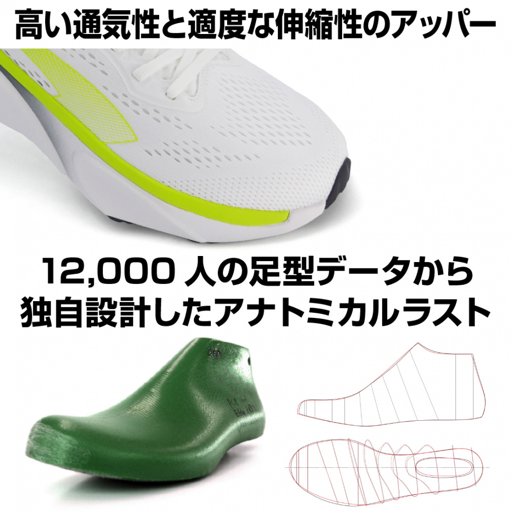 ランニングシューズ FT5/36 BKWH｜Alpen Online