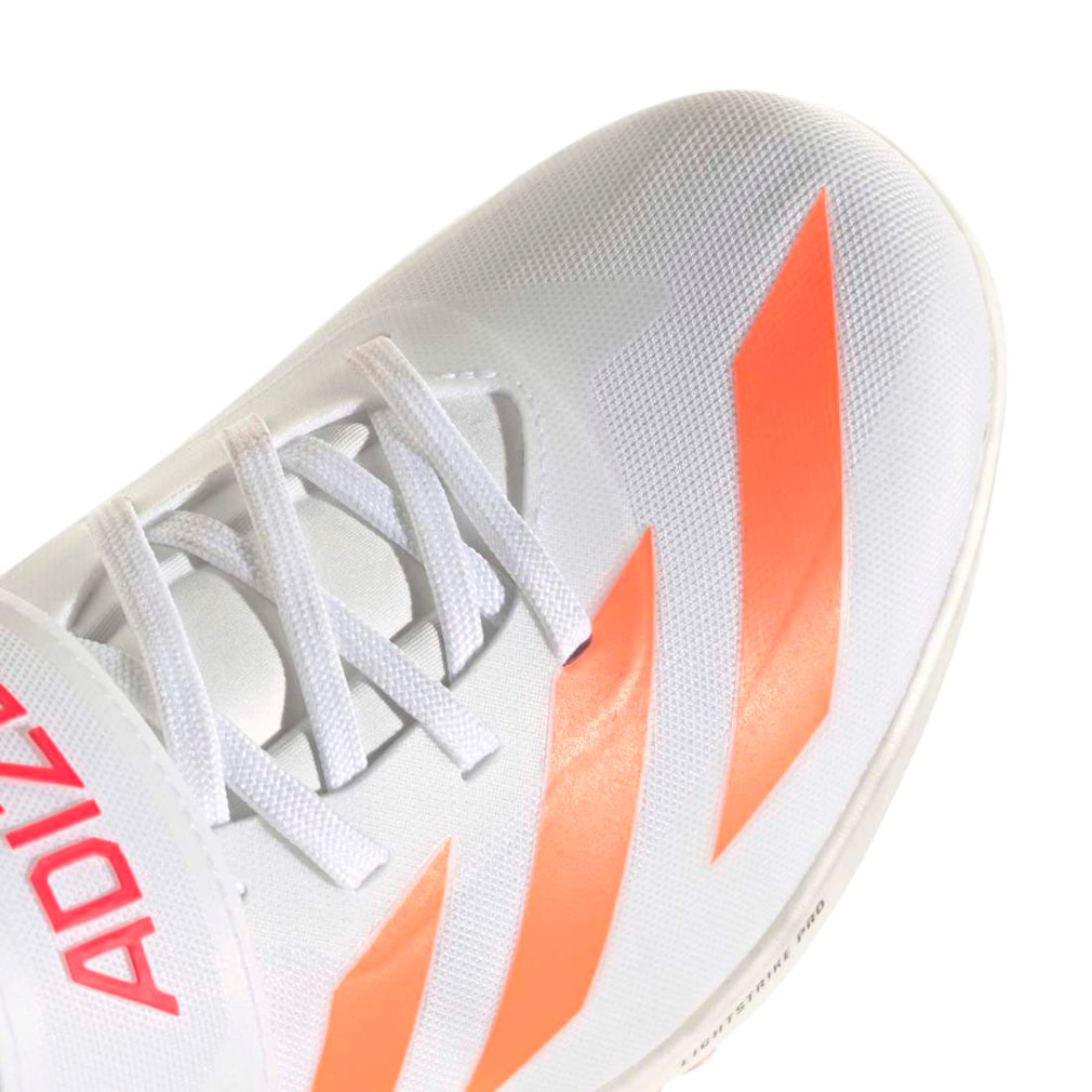 ADIZERO HJ 28.0 スパイクシューズ ホワイト/オレンジ アディダス アディゼロ HJ(走高跳)トラックフィールド JQ0811 メンズ
