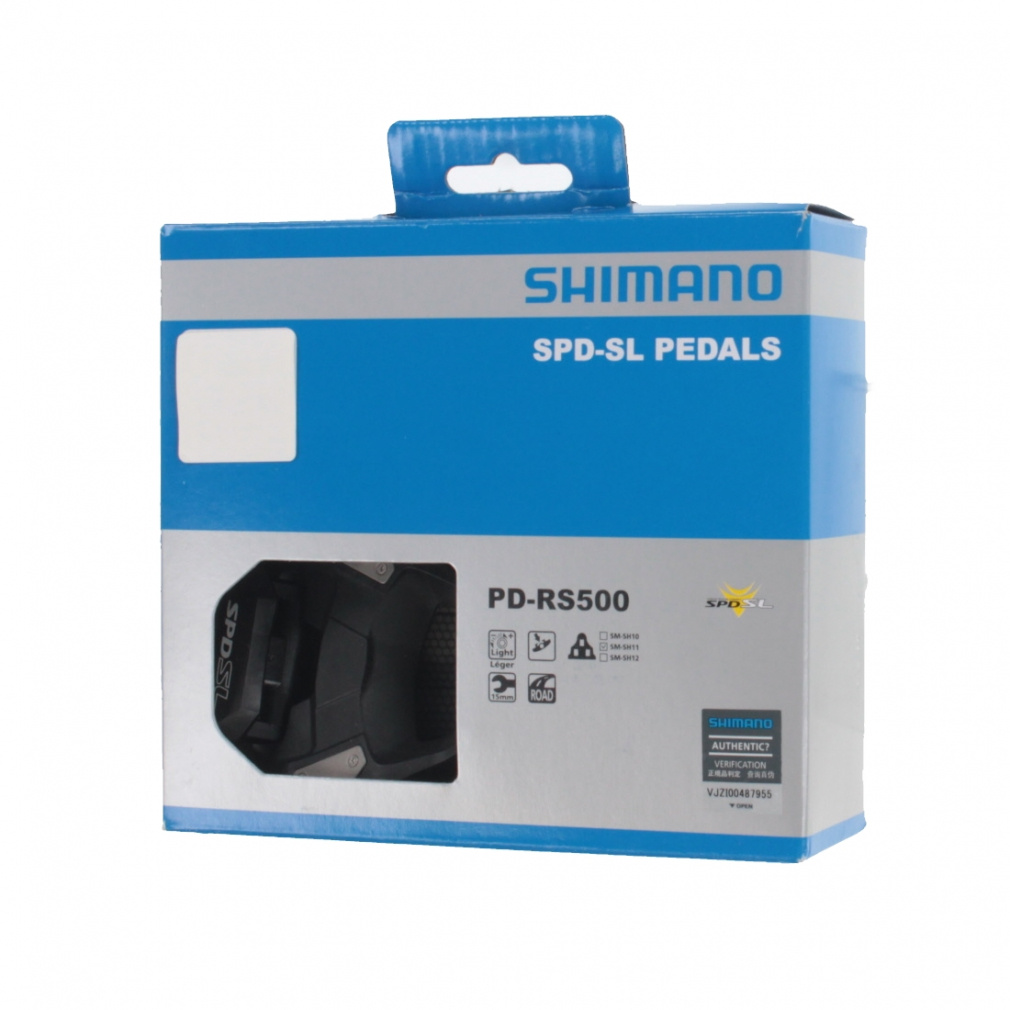 シマノ PD-RS500 EPDRS500 バイシクル ペダル : ブラック SHIMANO