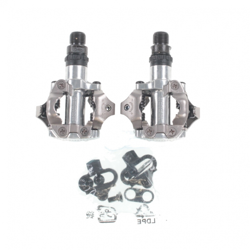 シマノ PD-M520 EPDM520S バイシクル ペダル : シルバー SHIMANO