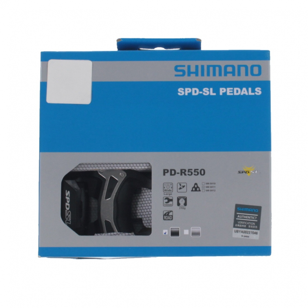 シマノ ペダル(SPD-SL) PD-R550-L ブラック EPDR550L シマノ PDR550L EPDR550L バイシクル ペダル : ブラック SHIMANO