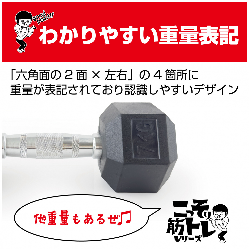 クローム回転式ダンベル(ペア) 9kg x 2個 クローム回転式ダンベル(ペア) 7kg x 2個 Amazon | IVANKO