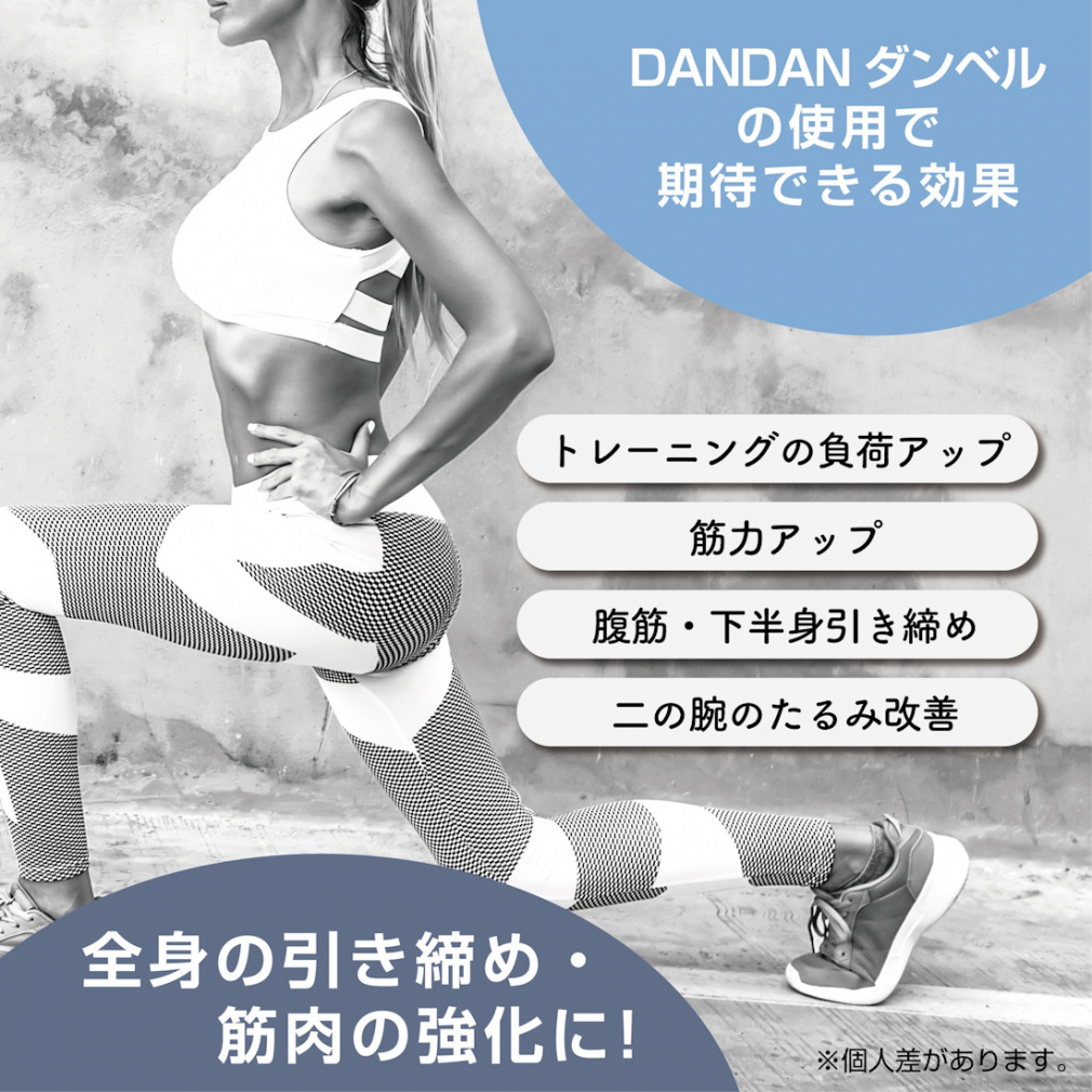 【ありるりる〜】ダンベル ティゴラ ダンベルdeウォーキング ウォーキングダンベル 1kg 2本