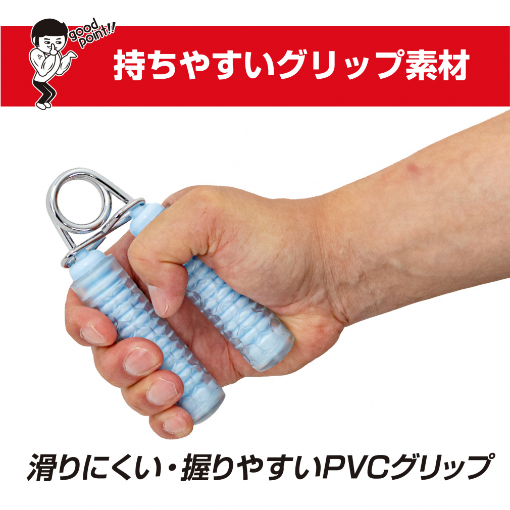 ティゴラ ハンドグリップ 握力 20kg 筋トレ スナップ 腕 TR Hグリップ