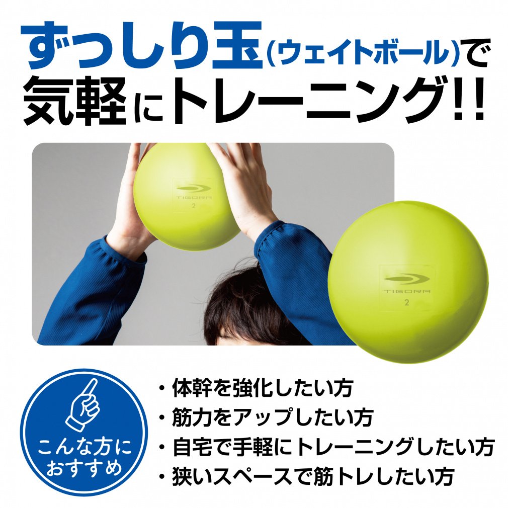 ティゴラ 砂鉄 表面PVCソフトウェイトボール2KG TR ズッシリタマ2K 2