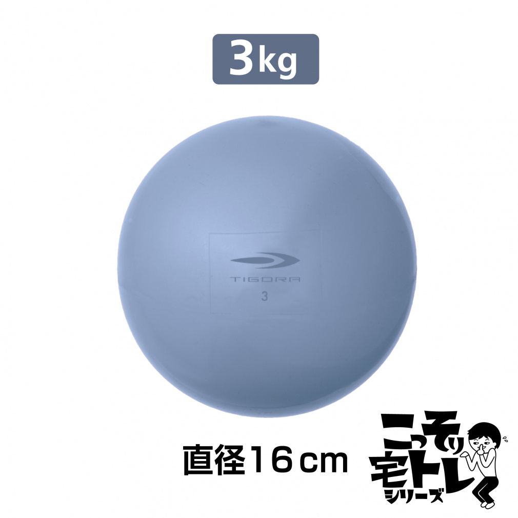 ティゴラ 砂鉄 表面PVCソフトウェイトボール3KG TR ズッシリタマ3K 3