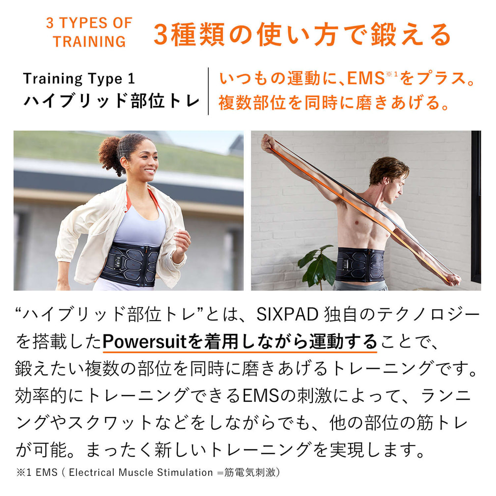 エムティージー フィットネス小物 SIXPAD POWERSUIT COREBELT L SE