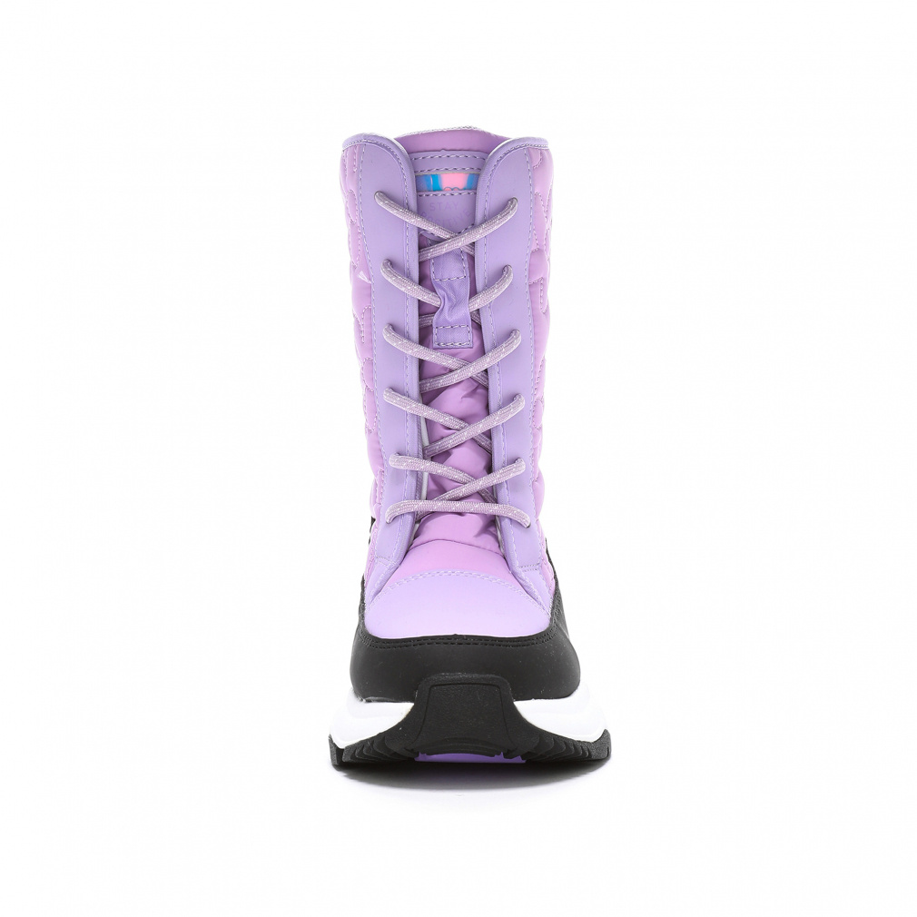 ムーンスター NM WPJ025 パープル 13662709 5 キッズ ウィンター